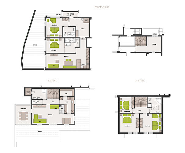 Ferienhaus Alpenzeit "Herzstück" - 230 m² für Sie allein
