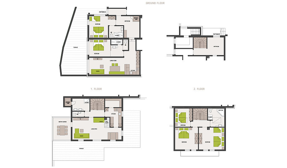 Ferienhaus Alpenzeit "Herzstück" - 230 m² just for you